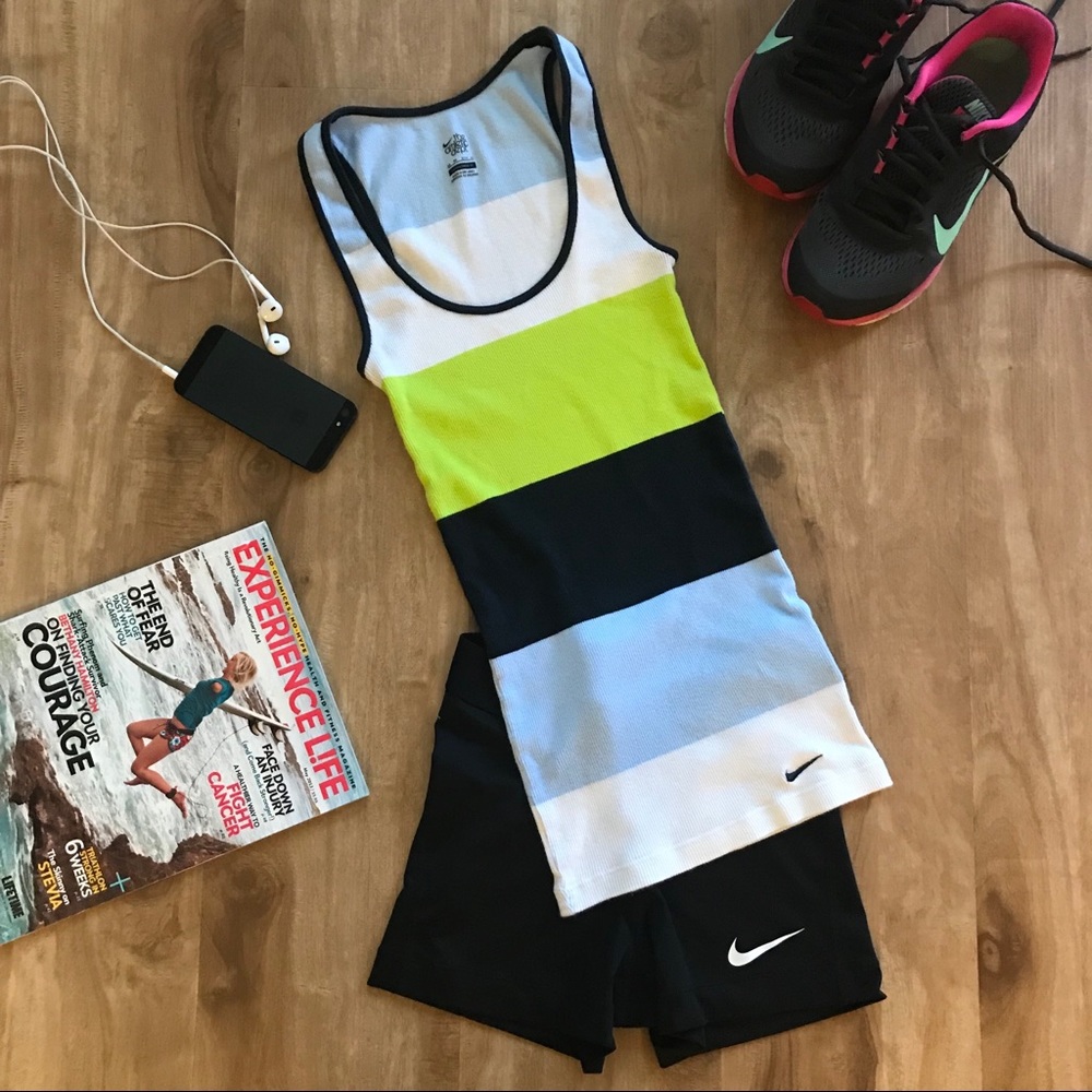 NIKE Athletic Dept Rib Stripe Women Tank Top, XS